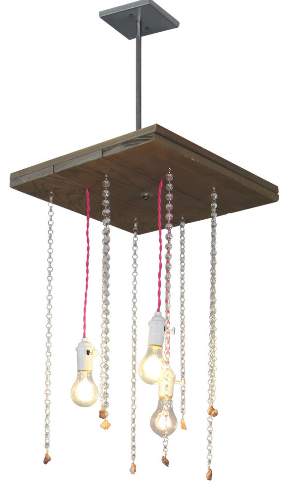 Jaipur Double Pendant Fixture, 12"