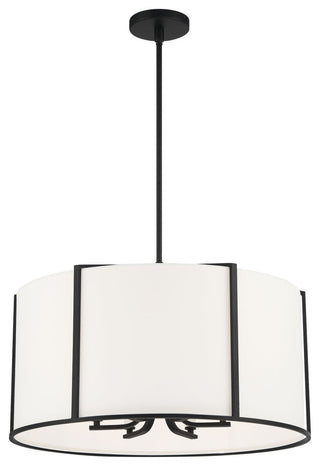Carlyn 6 Light Black Pendant
