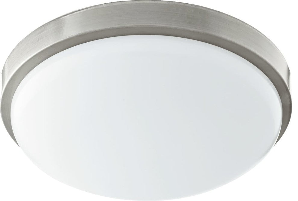 902-11-65 Transitional Light Ceiling Mount, Satin Nickel