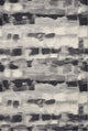 HomeRoots 10'x13' Grey Beige Machine Woven Abstract Brushstroke Indoor Area Rug