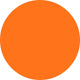 Basketball Life Wall Decal is Simple Play Wall Decal, 16", Tangerine