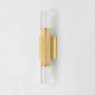 Hudson Valley Lighting Glen Cove Wall Sconce, Aged Brass