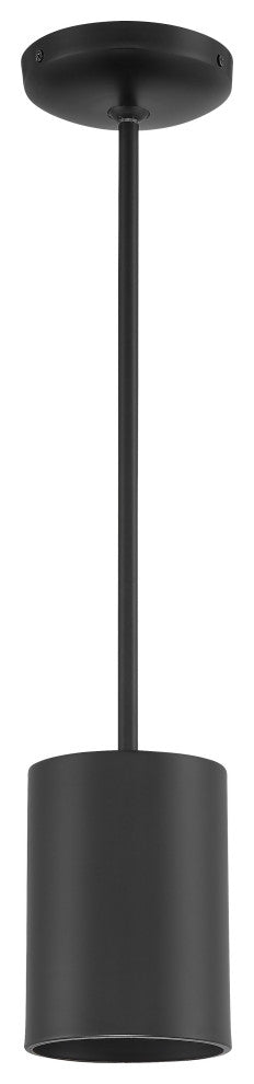 Pilson 7" Rod Pendant, Replaceable LED, Matte Black