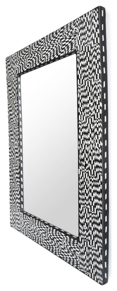 Black and White Escher Mirror