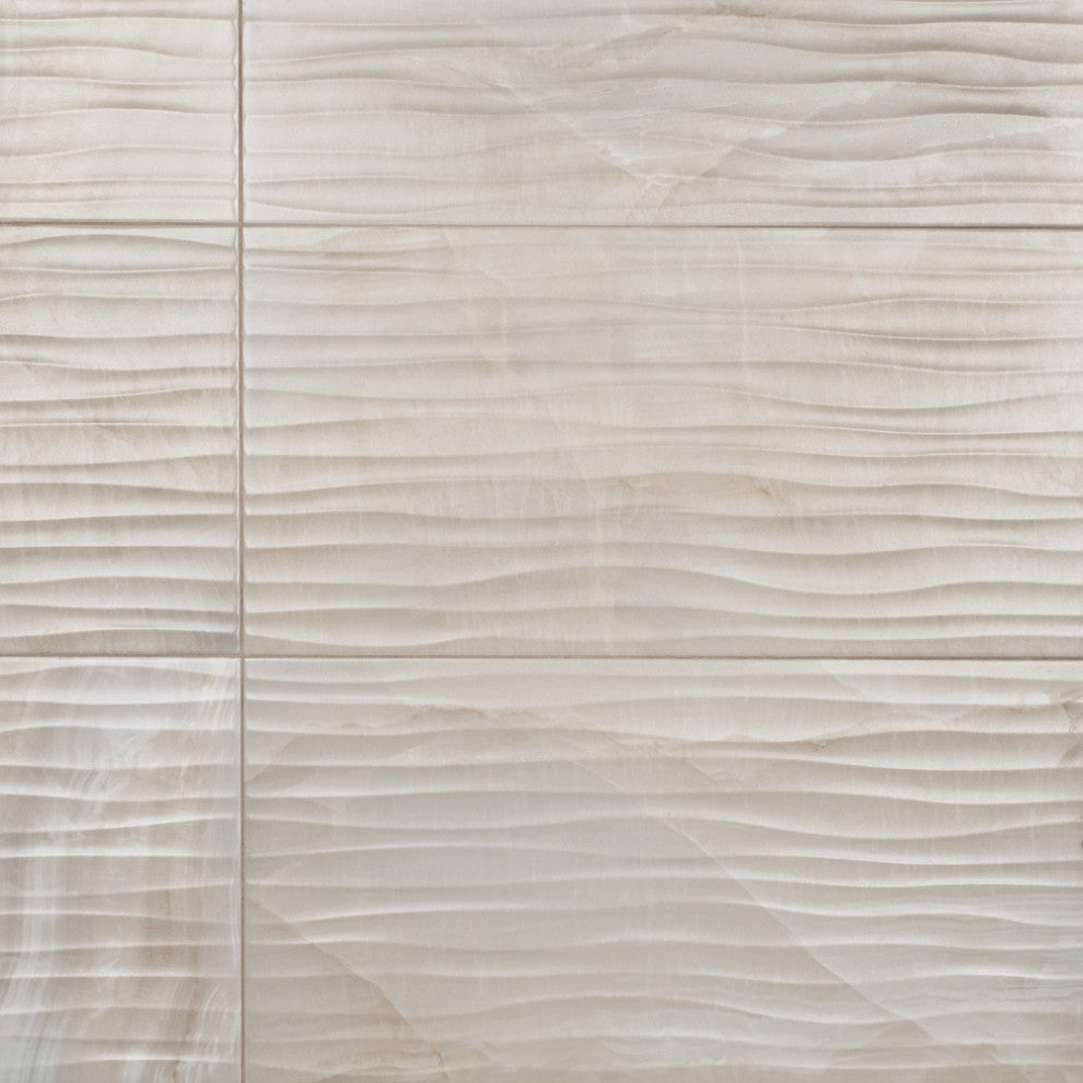 Deco Dubai Pearl Porcelain Wall Tile, Sample