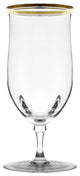 Windsor Water Goblet W, Set of 4, Gold