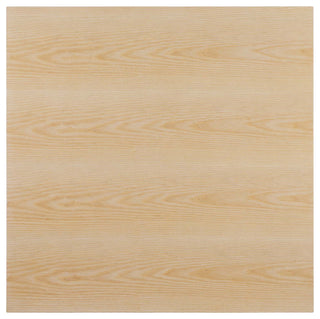 Lippa 36" Square Wood Dining Table, Gold Natural