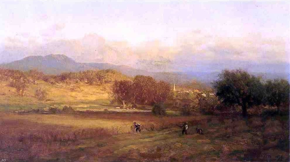 George Inness Autumn Landscape Wall Decal