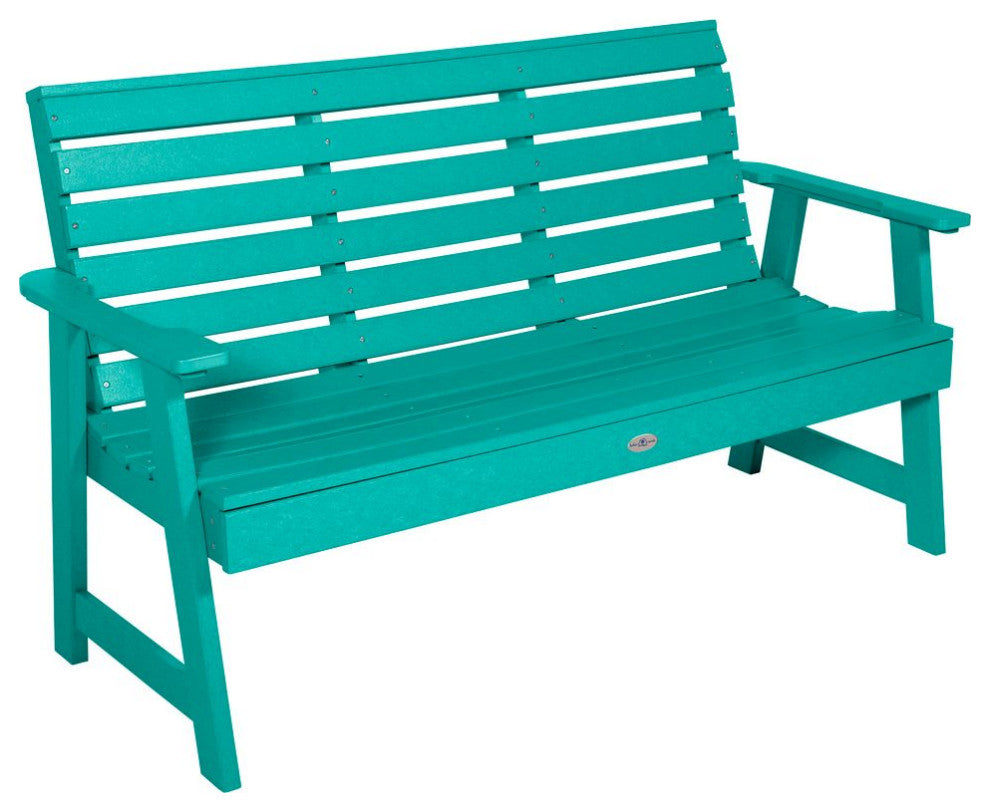 Riverside Garden Bench 5', Seashell Blue