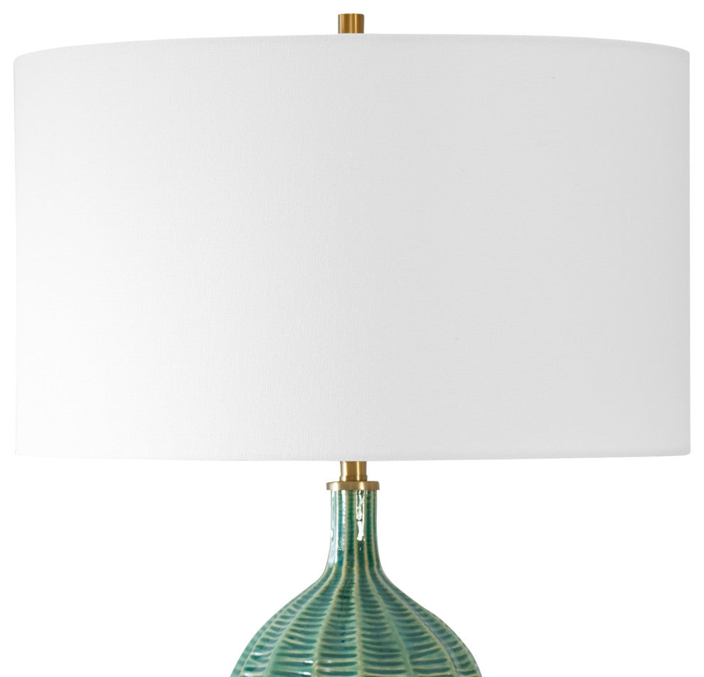Uttermost Bixby Green Table Lamp