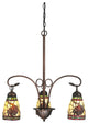 23 Wide Pinecone 3 LT Chandelier