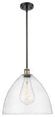 Innovations 516-1S-BAB-GBD-164-LED 1-Light Pendant, Black Antique Brass