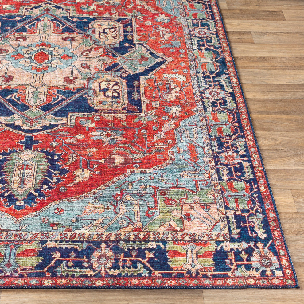 Surya Iris IRS-2308 Traditional Area Rug, 9' x 12' Rectangle