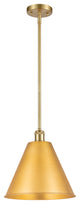Ballston Cone Pendant, Satin Gold