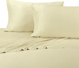 300 TC Silky 100% Bamboo Viscose Sheet Set, Linen, Split King