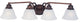 Malaga 4-Light Bath Vanity Sconce, Oil Rubbed Bronze, Marble