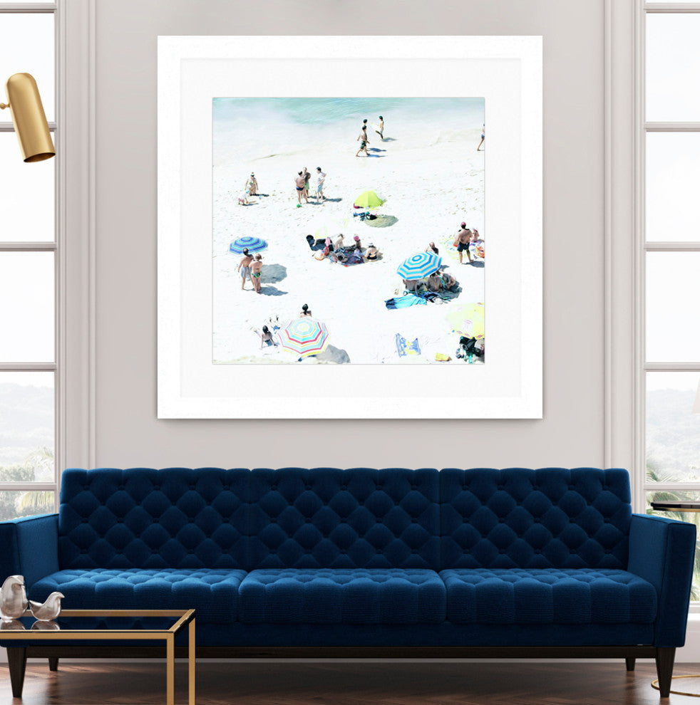 "Happy Days" Matted and Framed 36" x 36"