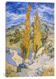 "The Poplars at Saint-Remy" by Vincent van Gogh, 26x18x1.5"