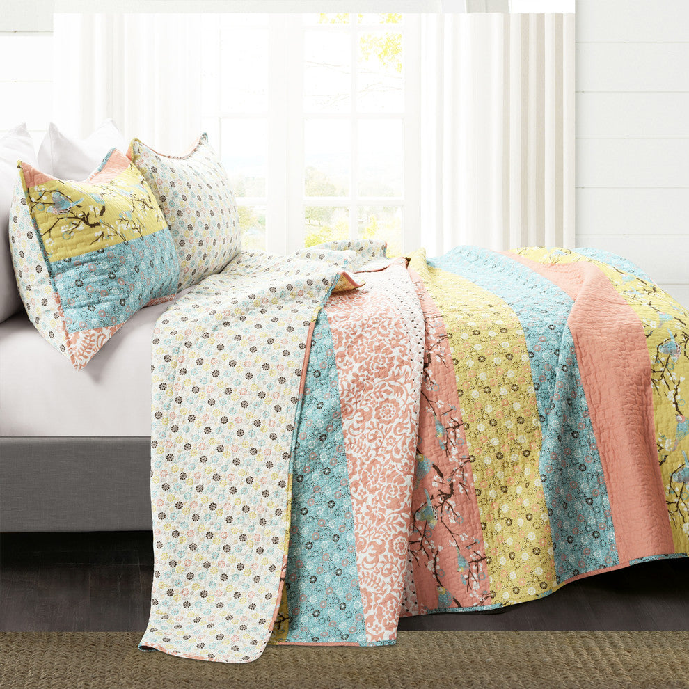 Royal Empire Quilt, Blue, King