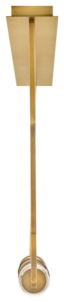 Fredrick Ramond Cy Large Linear, Lacquered Brass