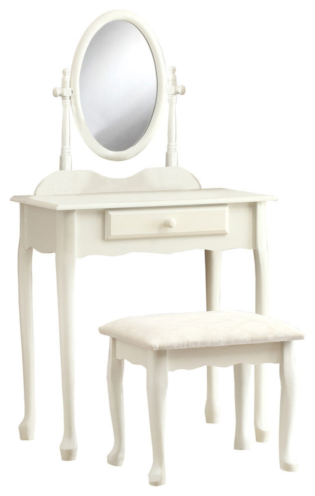 Vanity Set - 2Pcs Set / Antique White