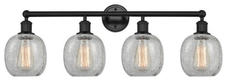 Innovations 616-4W-BK-G105 Belfast 4 Light 33" Bath Vanity Light, Matte Black