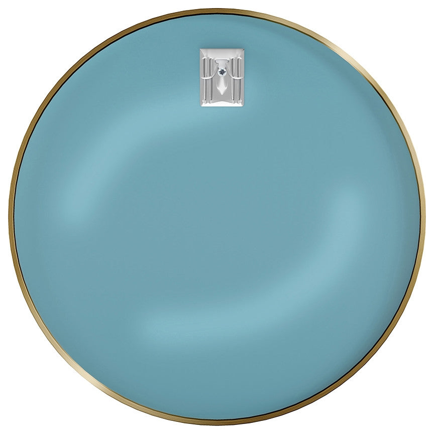 Round Framed Wall Mounted Bathroom Vanity Mirror, Brushed Gold;, 28" X 28";