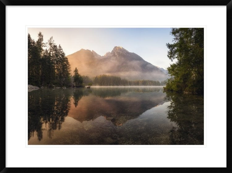 "Glowing Mist" Framed Digital Print by Daniel F., 32x24"
