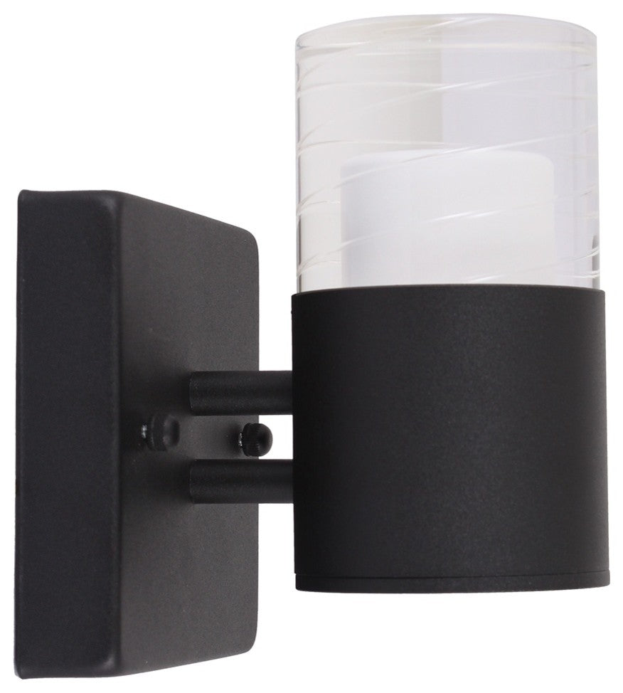 AALOK 1 Light LED In/Out Door Wall Sconce 3000K Warm White 7inches Tall