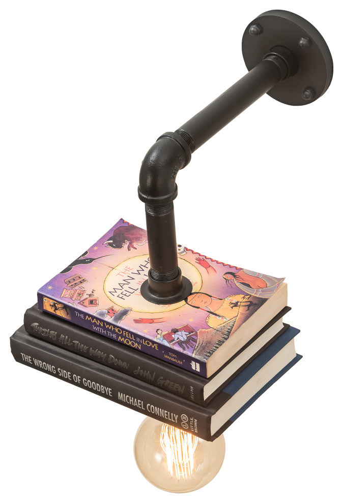 9.5 Wide PipeDream Honorary Author Wall Sconce