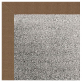Zoe Platinum Sisal Tufted Area Rug, Cafe, 8'x10'