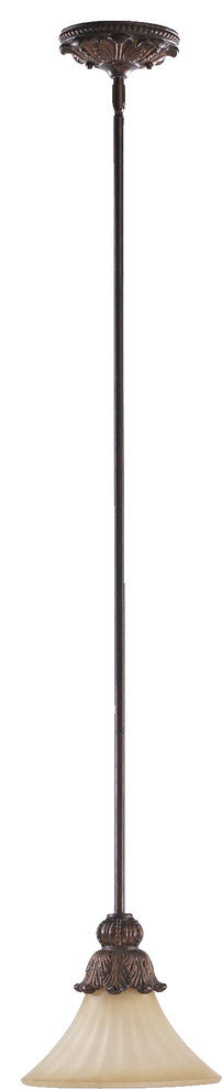 Madeleine 1-Light Mini Pendant, Corsican Gold