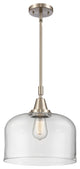 Innovations Lighting 447-1S-SN-G72-L Bell 1 Light 12" Mini Pendant