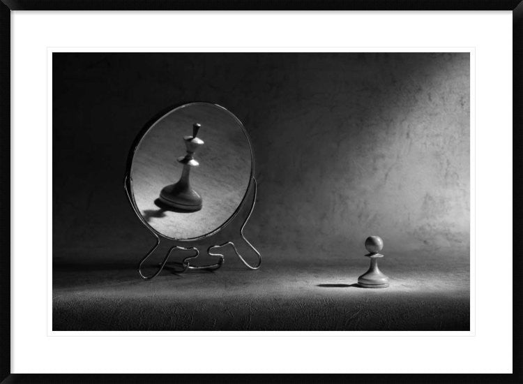 "The Megalomania 2" Framed Digital Print by Victoria Ivanova, 38"x28"