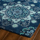Kaleen Hand-Tufted Global Inspiration Wool Rug, Navy, 3'6"x5'6"