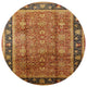 Ahgly Company Indoor Round Mid-Century Modern Area Rugs, 6' Round