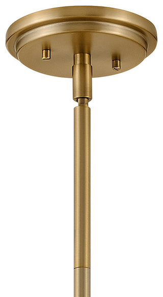 Argo Medium Pendant in Heritage Brass