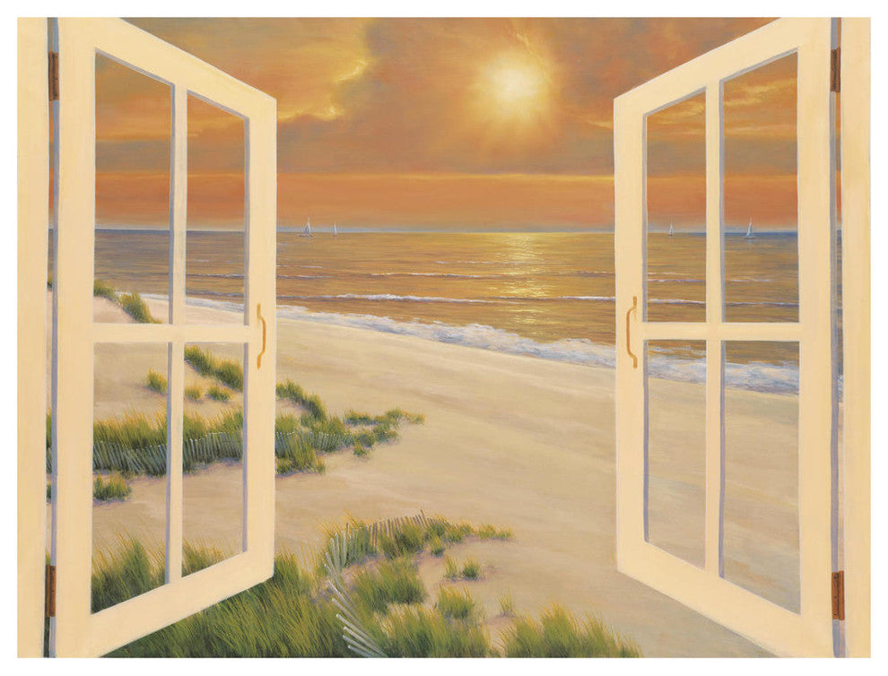 "Window Of Dreams" Digital Paper Print by Diane Romanello, 34"x26"