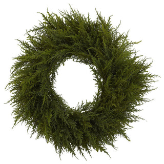24" Cedar Wreath