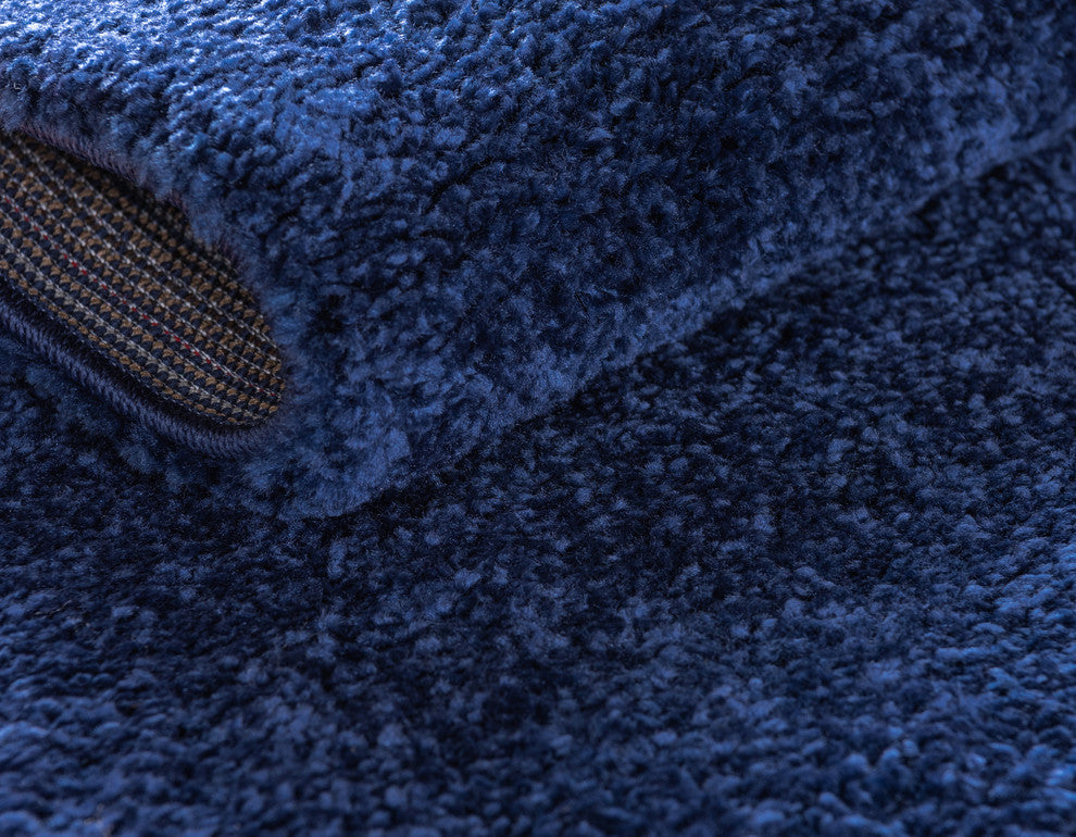 Unique Loom Navy Blue Calabasas Solo 2' 2 x 3' 0 Area Rug