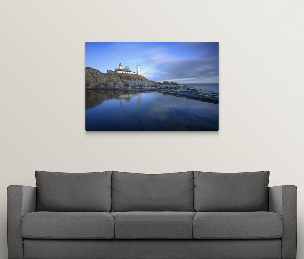 "Bretagne, Saint Mathieu III" Wrapped Canvas Art Print, 48"x32"x1.5"
