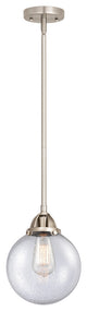 Beacon Mini Pendant, Brushed Satin Nickel, Seedy, Seedy