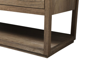 Louie 60" SIngle Bathroom Vanity, Natural Oak