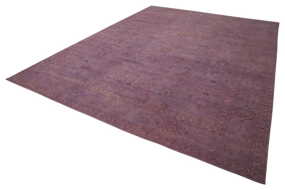 Rug N Carpet - Hand-Knotted Oriental 13' 1" x 17' 3" Oversize Oushak Area Rug