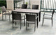 International Caravan Barcelona 7 Piece Patio Dining Set in Black