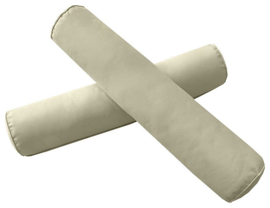 S1 Queen Size 5PC Pipe Daybed Mattress Cushion Bolster Pillow Complete Set AD005