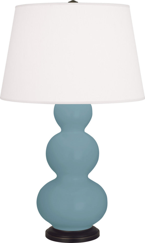 Robert Abbey RA-MOB41 1-Light Table Lamp, Triple Gourd