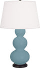 Robert Abbey RA-MOB41 1-Light Table Lamp, Triple Gourd