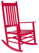 Vermont Porch Rocker, Chili Pepper Red