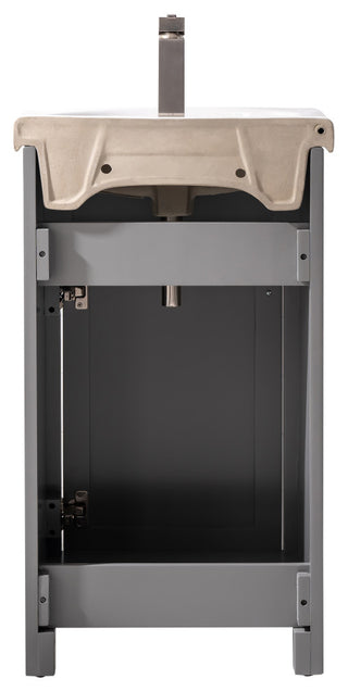 Marian Transitional Gray 20" Single Sink Vanity